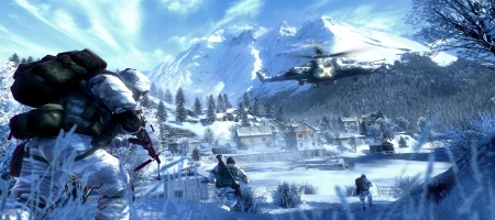 Bad Company 2 features current British weather