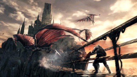 Dark Souls 2 II Screenshot Dragons PC Xbox 360 PS3