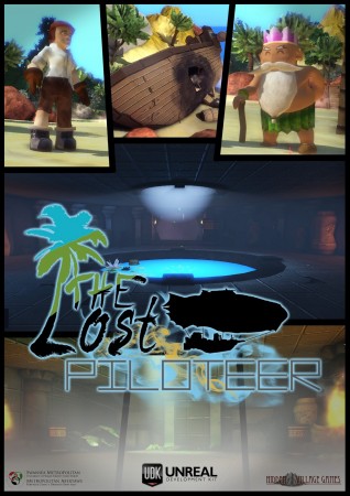 Funky Lost Piloteer poster.