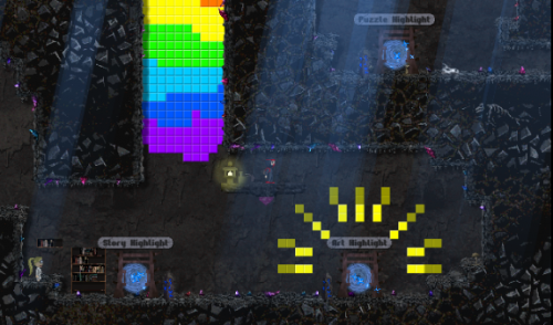 Below Kryll gameplay screenshot