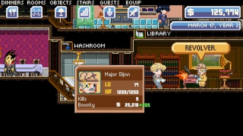 Mansion Lord gameplay screenshot