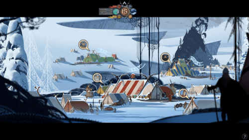 This is the Banner Saga. It is not made by King. You can tell, because it's actually, you know, good.