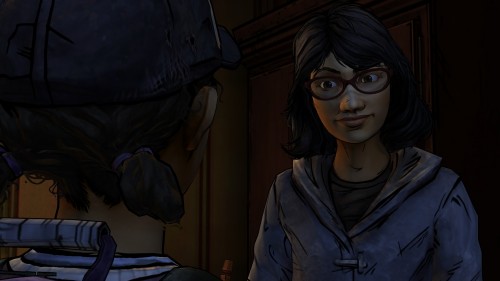 Clementine and Sarah S2 E2 Walking Dead
