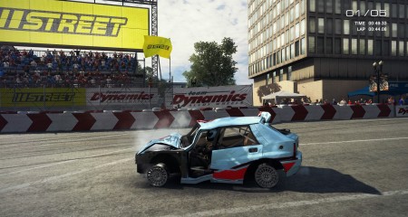The damage effects are...decent (?) in GRID: Autosport.