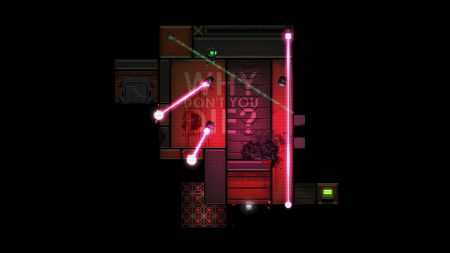 What platformer would be complete without lazer beams. I'm guessing they're not for cooking your dinner...
