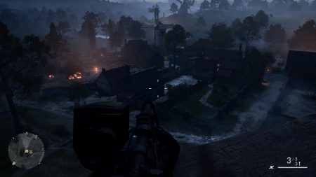 The village at the heart of the Breakdown level.