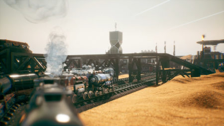 Railgrade cinematic view